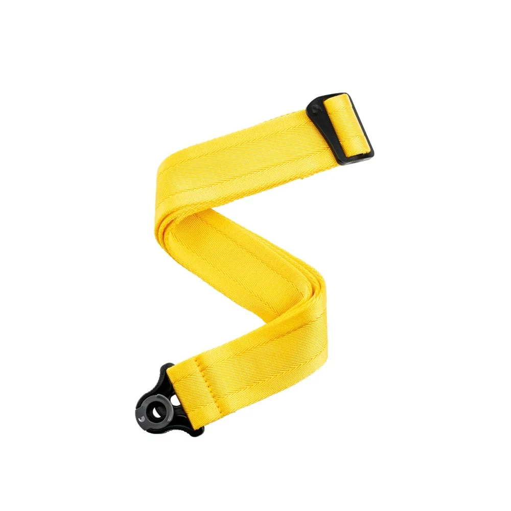 D'Addario Accessories - Auto Lock Guitar Strap - 50BAL07 - Mellow Yellow