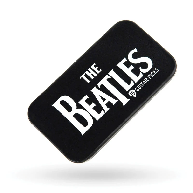 D'Addario Accessories - Beatles Signature Guitar Pick Tins, Logo, 15 picks 1CAB4-15BT1 - Image 2