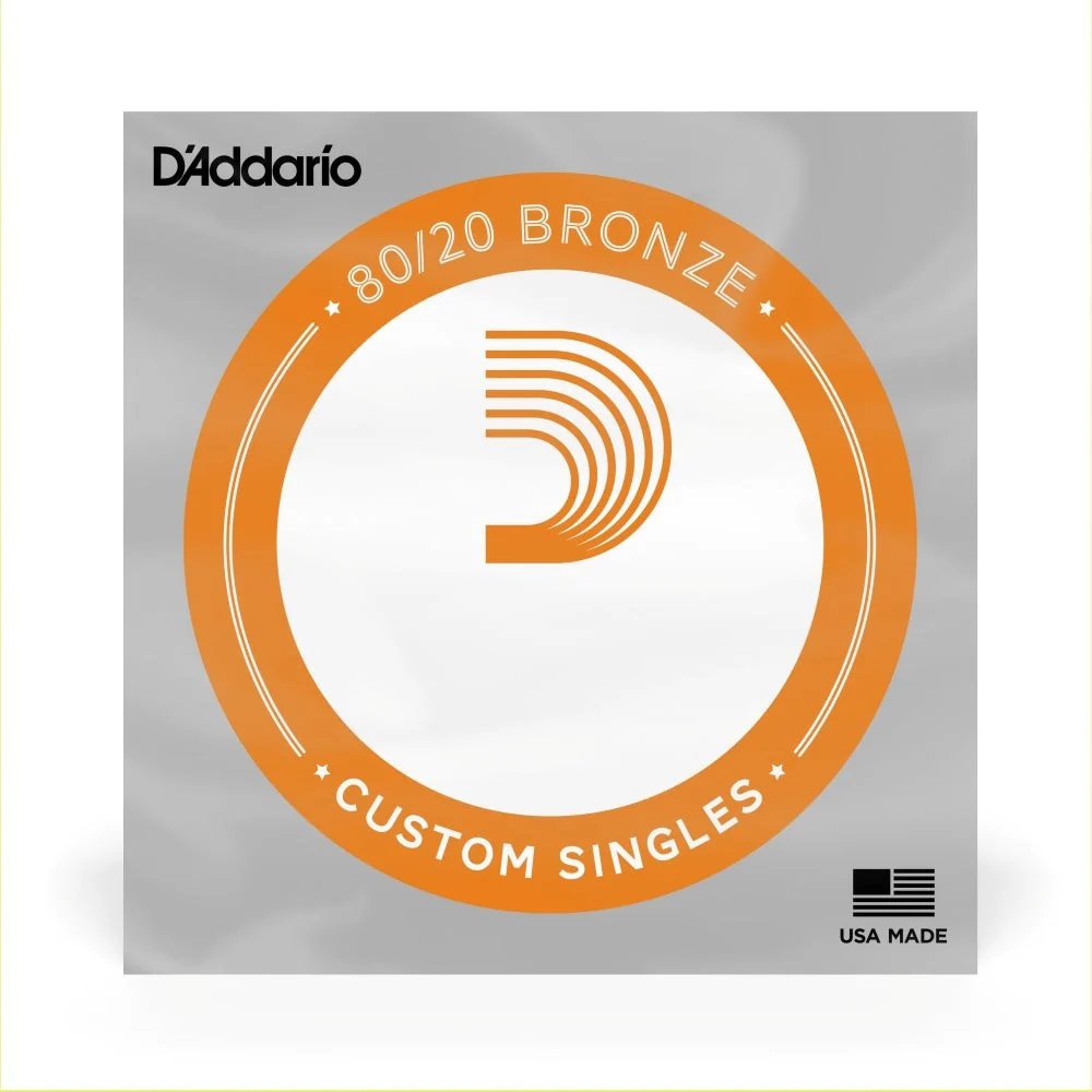 D'Addario - BW026 Bronze Wound Acoustic Guitar Single String - .026