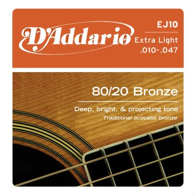 D'Addario - EJ10 Extra Light- 10-47