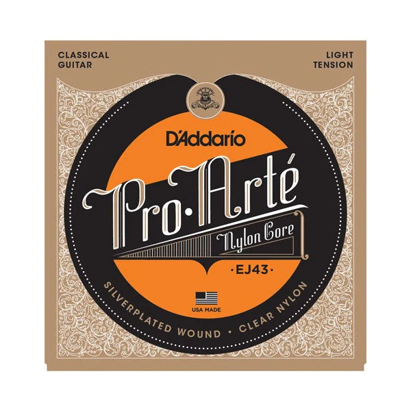 D'Addario - EJ43 Pro-Arte Nylon Classical Guitar Strings- Light Tension