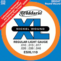 D'Addario - ESXL110 - Regular Light