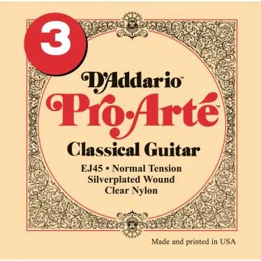D'Addario - J45-3D Normal Tension- 3 Full Sets