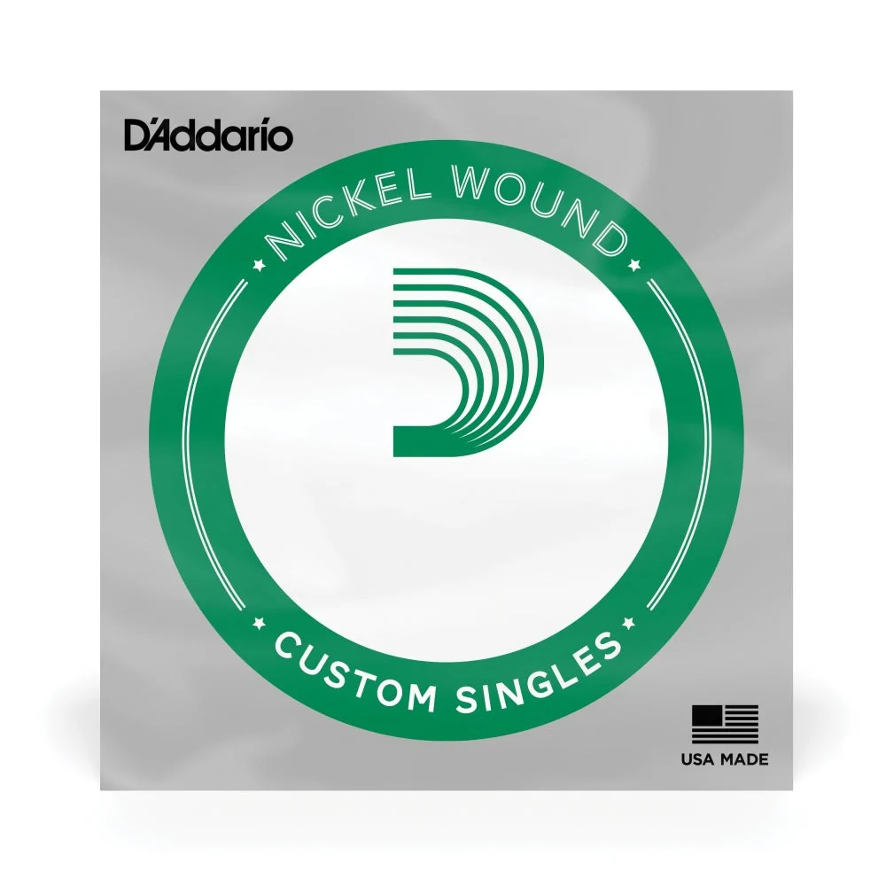 D'Addario - NW017 Nickel Wound Electric Guitar Single String, .017