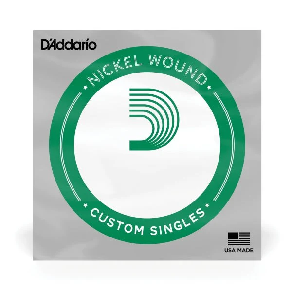 D'Addario - NW028 Nickel Wound Electric Guitar Single String, .028