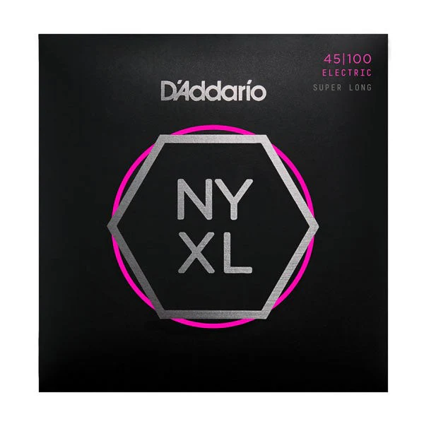 D'Addario - NYXL45100- Set Long Scale- Regular Light- 45-100