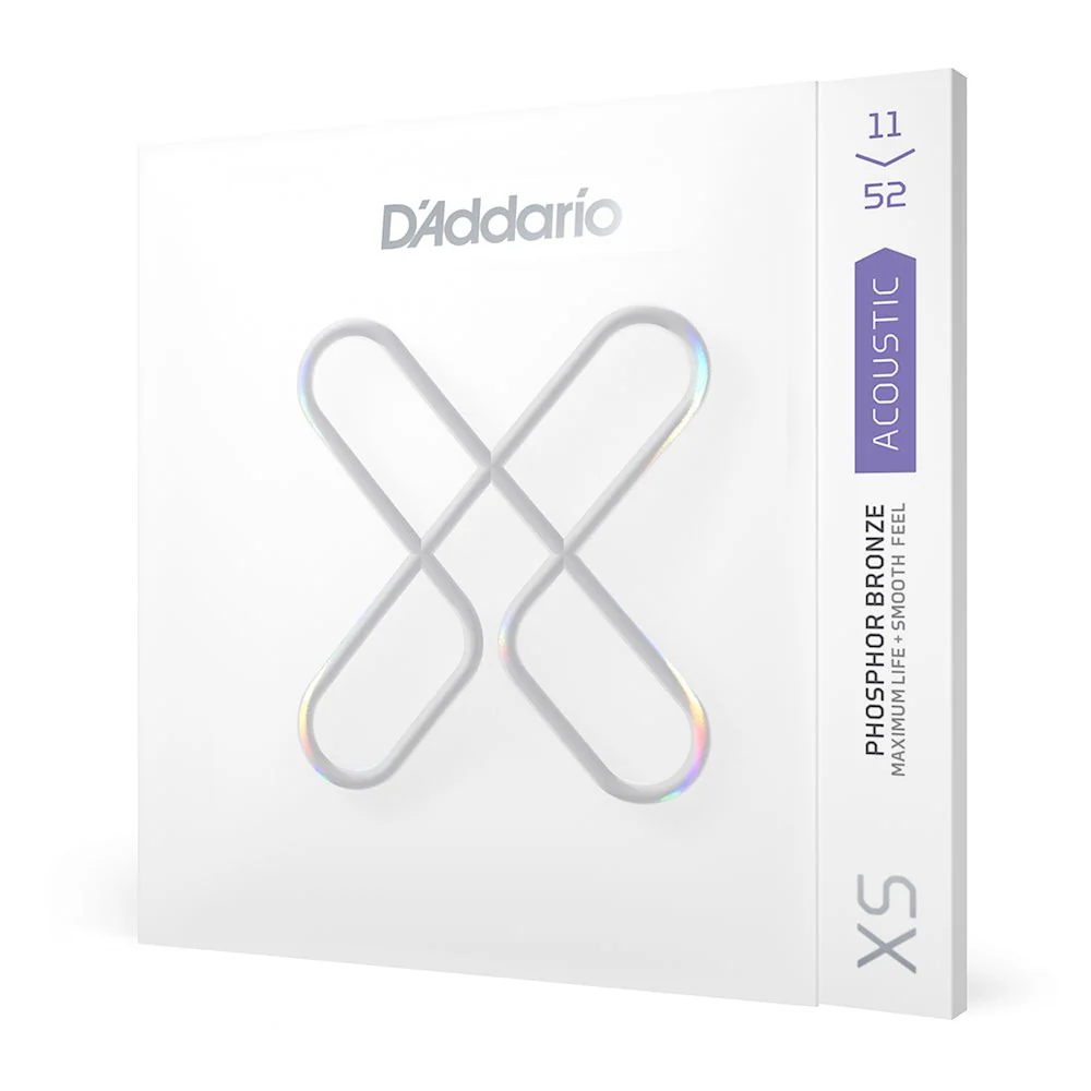 D'Addario -  XSAPB1152 Acoustic Phosphor Bronze, Custom Light, 11-52 - Image 5