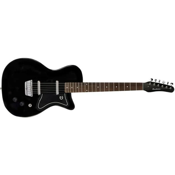 Danelectro - D56 Single Cutaway - Dolphin Headstock - Black - D56-BK