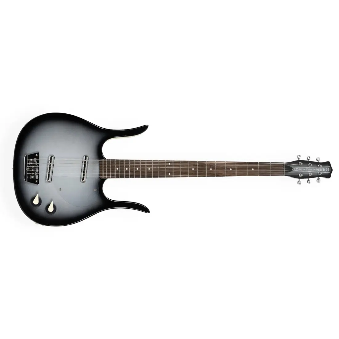 Danelectro - D58 Longhorn Baritone - Black Burst - D58BARI-BB