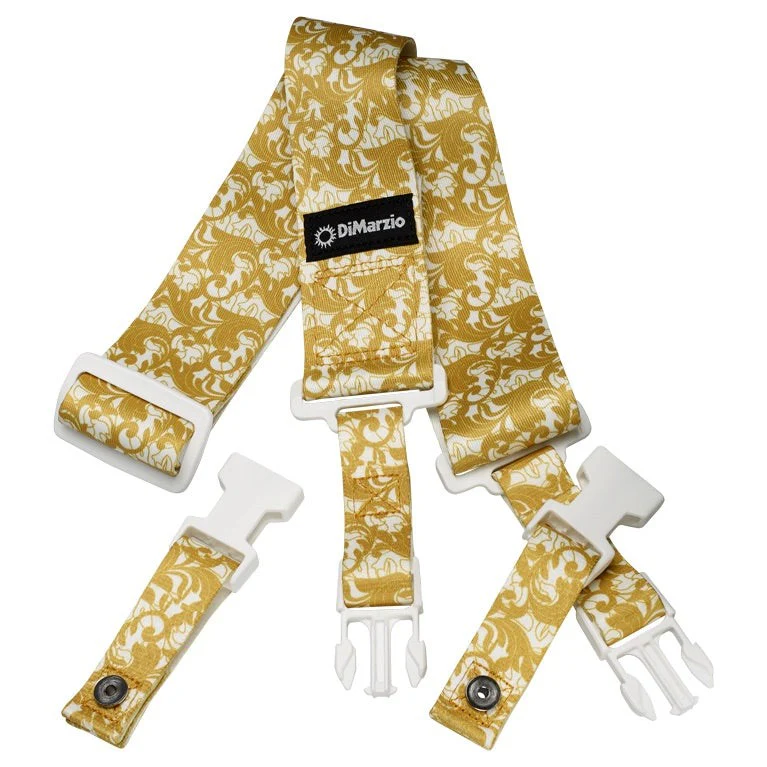 DiMarzio - Steve Vai Cliplock® Utopia™ White & Gold – DD2251
