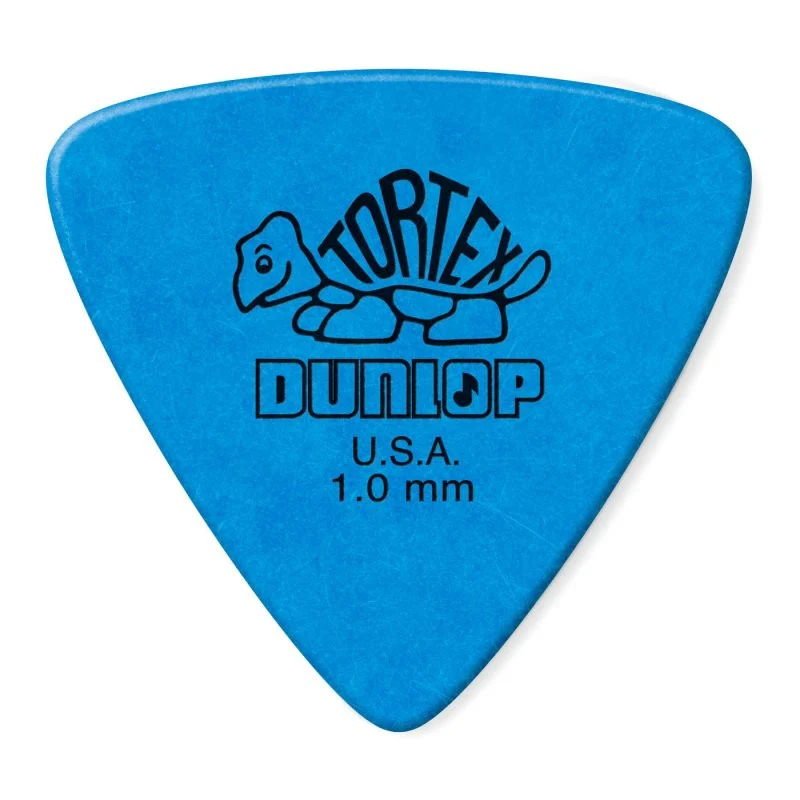 Dunlop - Blue 1.0mm Tortex® Triangle Guitar Pick (72/bag) - 431R1.0 - Image 5