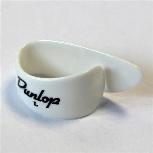 Dunlop - plectre à pouce JD9013 blanc large (Paq. 12)
