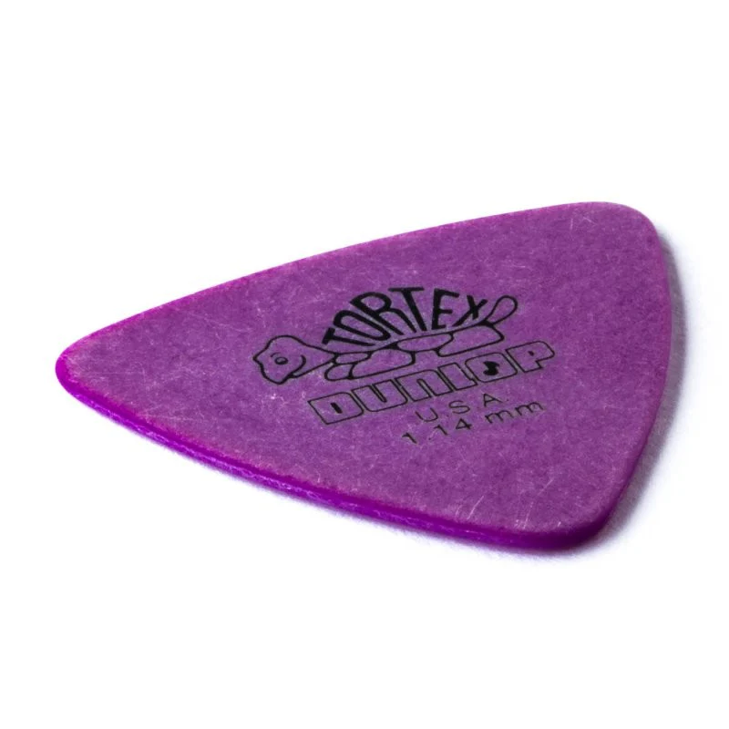 Dunlop - Purple 1.14mm Tortex® Triangle Guitar Pick (72/bag) - 431R1.14