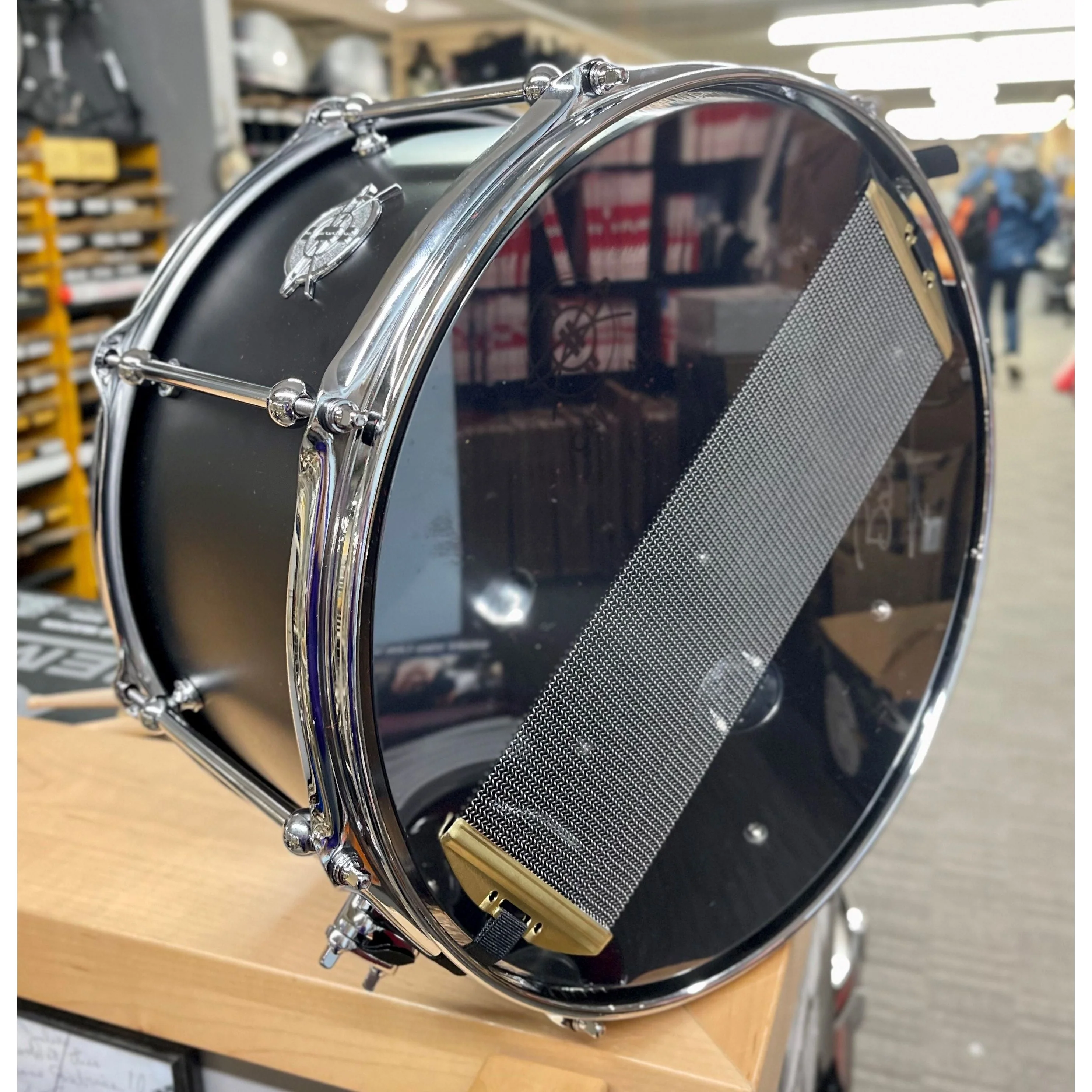 Dunnett - Classic Titanium Snare 8x14 Matte Black - Image 2