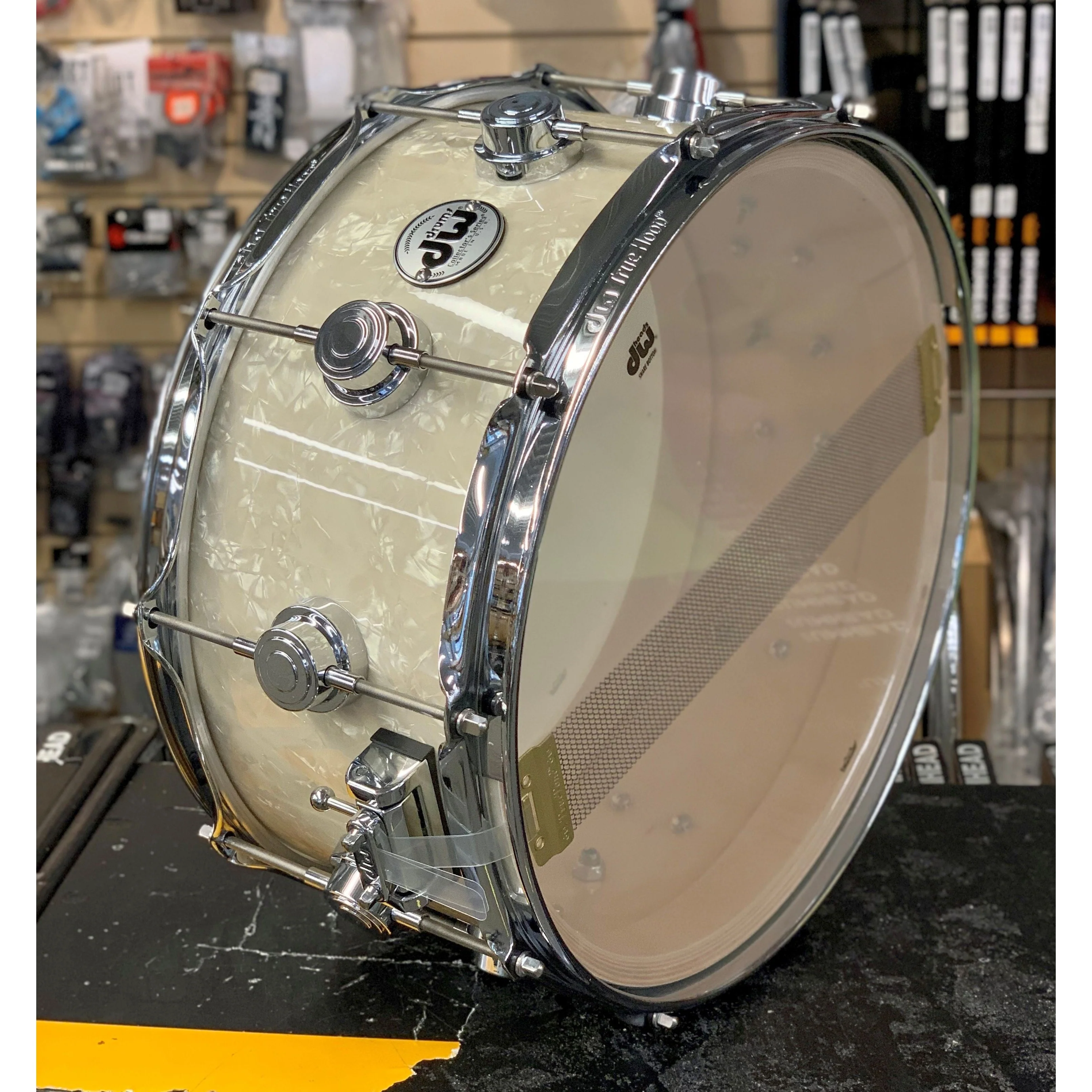 DW Drums - Collector's Series Snare 6.5x14 Vintage Marine - Image 3