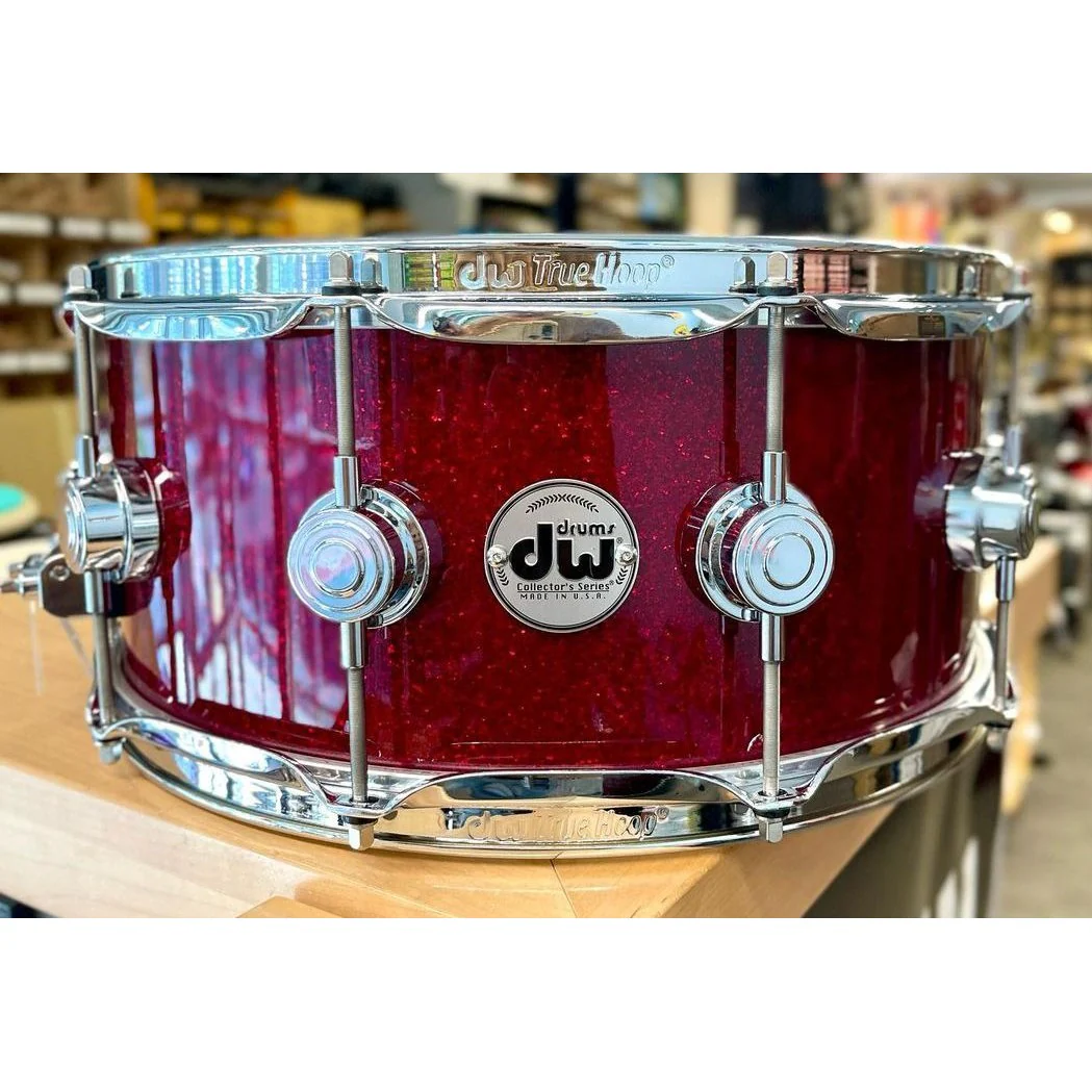 DW Drums - Collector's Series Snare 6.5x14 Ruby Glass