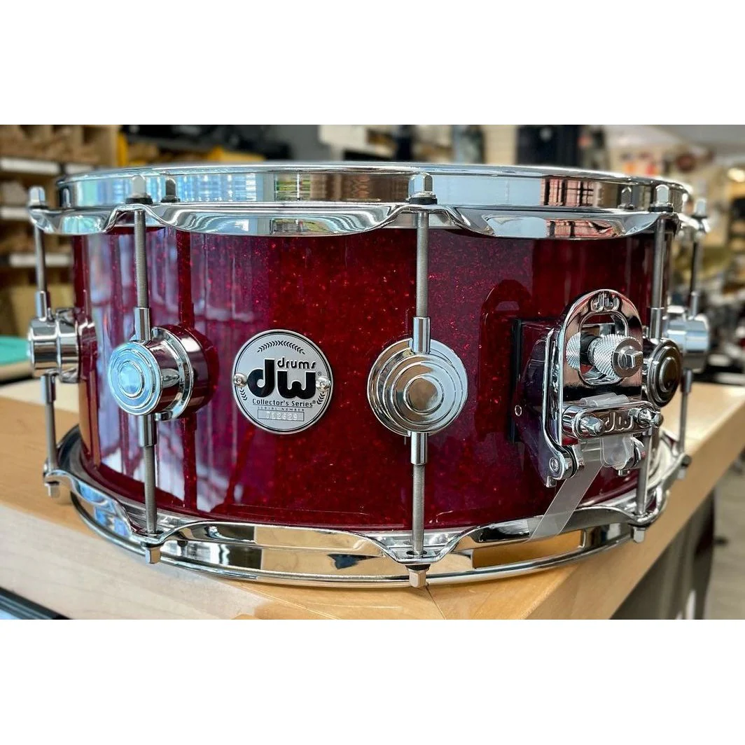 DW Drums - Collector's Series Snare 6.5x14 Ruby Glass - Image 2