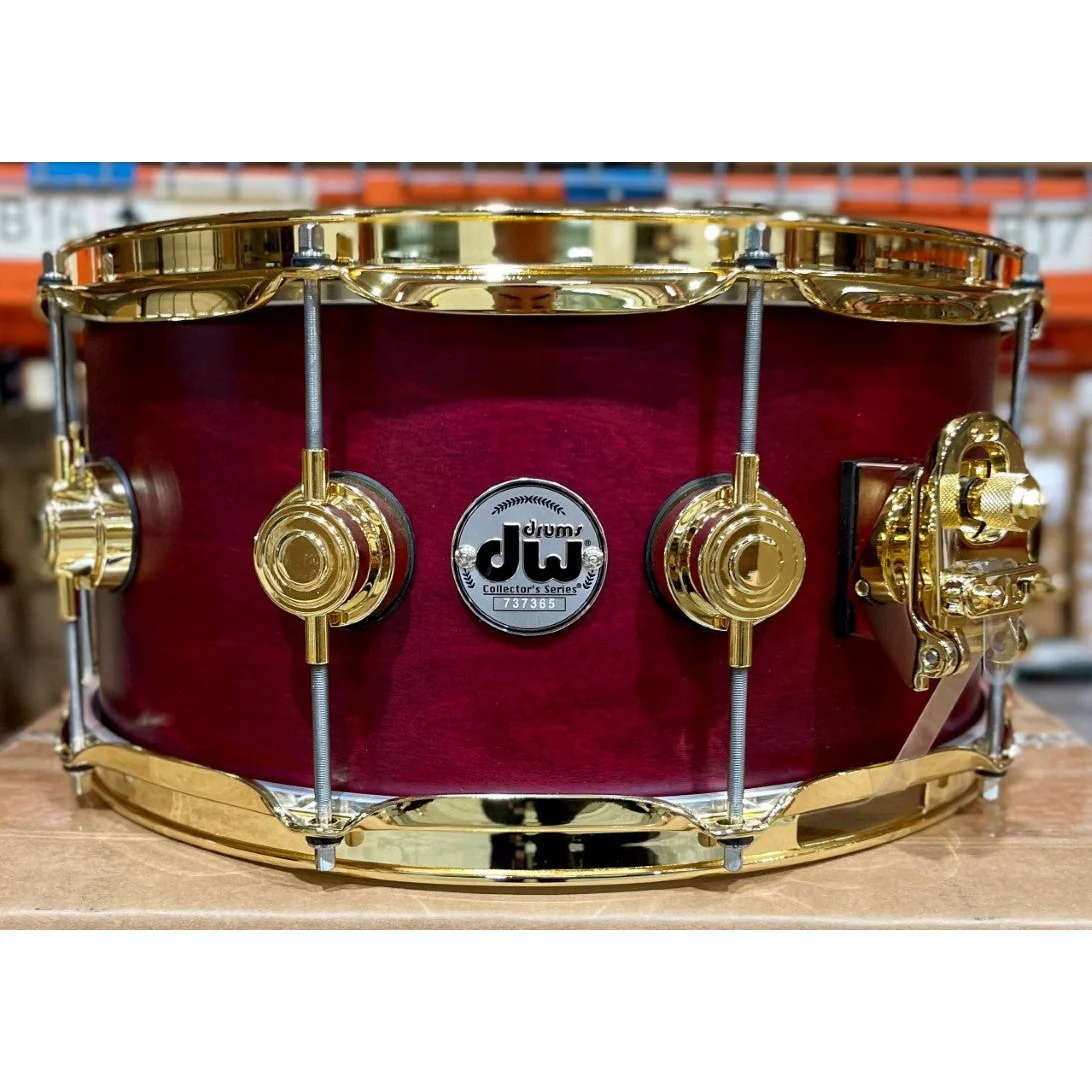 DW Drums - Collector's Series Snare 6.5x14 Cherry Satin