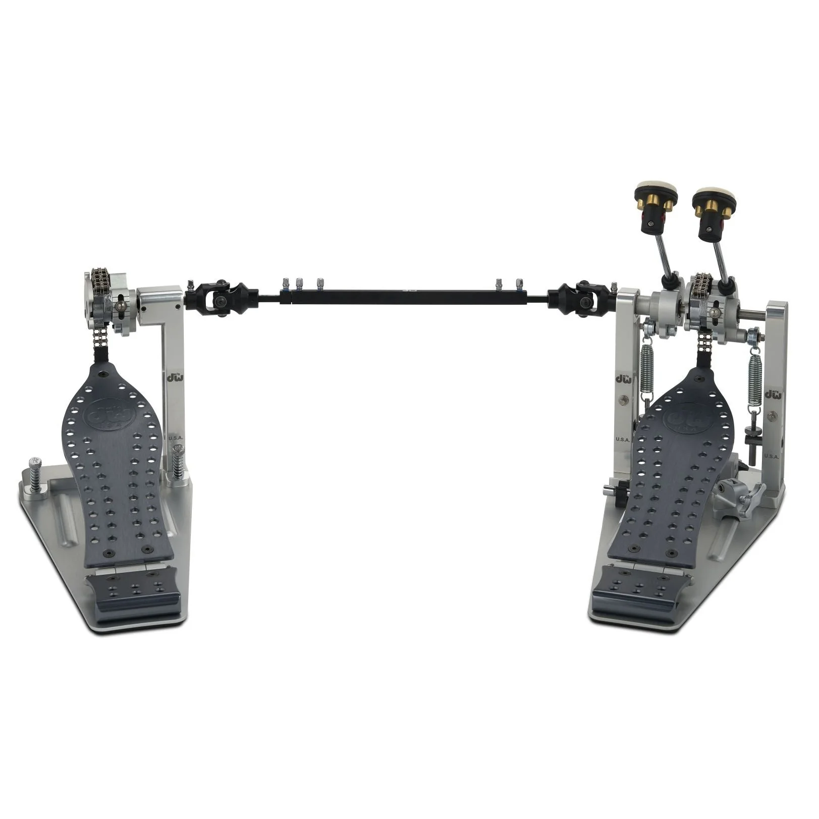 DW drums - MCD Machined Chain Drive Double Bass Drum Pedal Grey DWCPMCD2GR