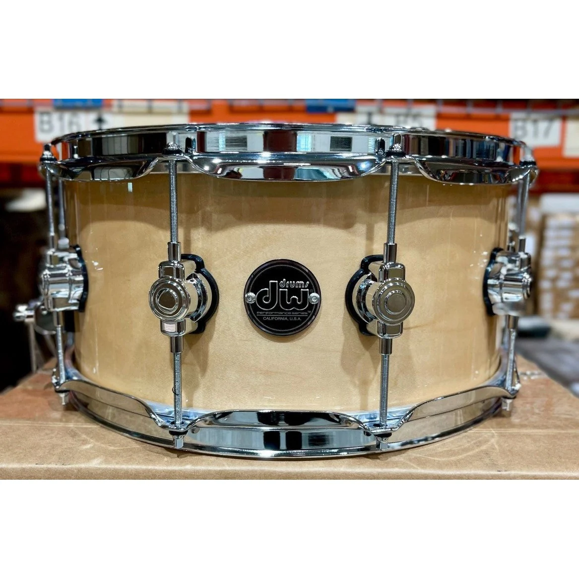 DW Drums - Performance Series Snare 6.5x14 Natural - Image 2