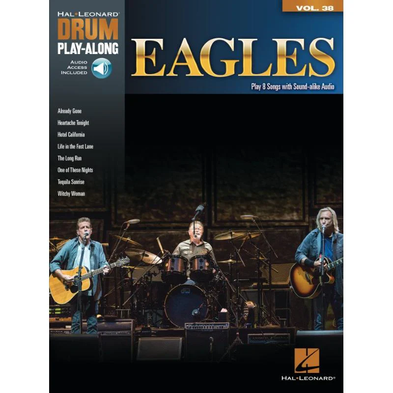 Eagles - Hal Leonard Drum Play-Along Vol. 38