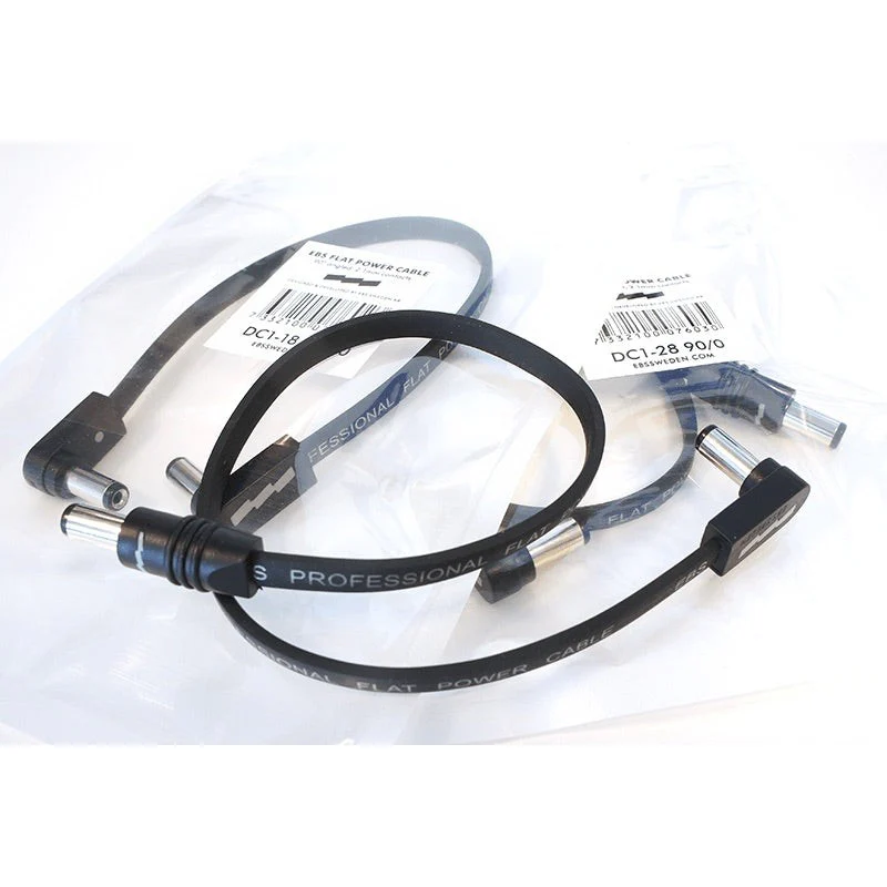 EBS - DC1-28 90/90, Flat Power Cables 28 cm