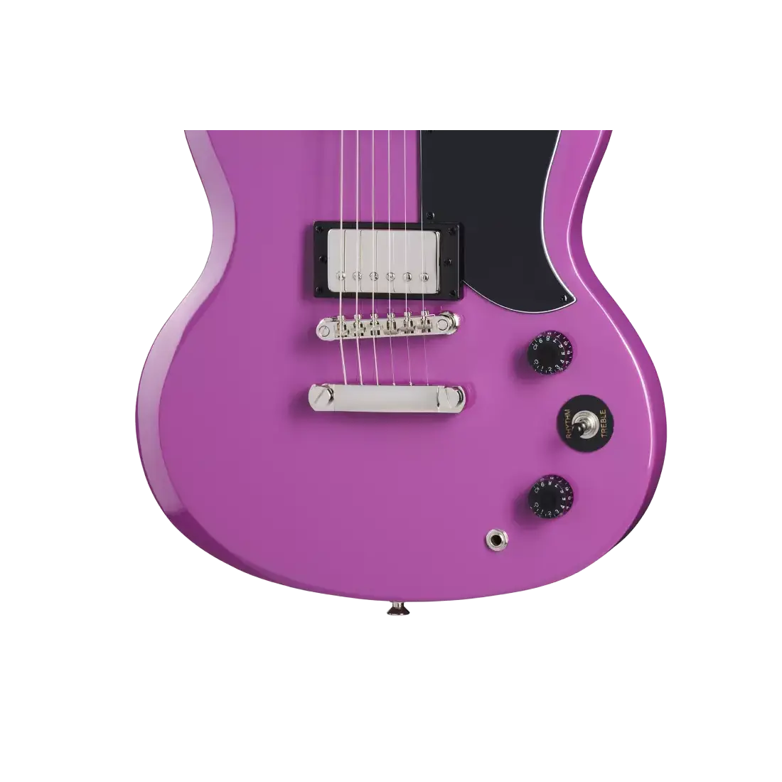 Epiphone - SG Tribute E1 Electric Guitar - Majestic Purple -  E1SGTMPNH - Image 3