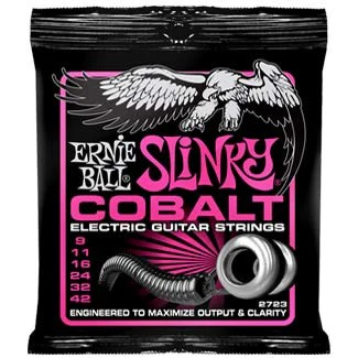 Ernie Ball - 2723 Cobalt Super Slinky . 9-.42