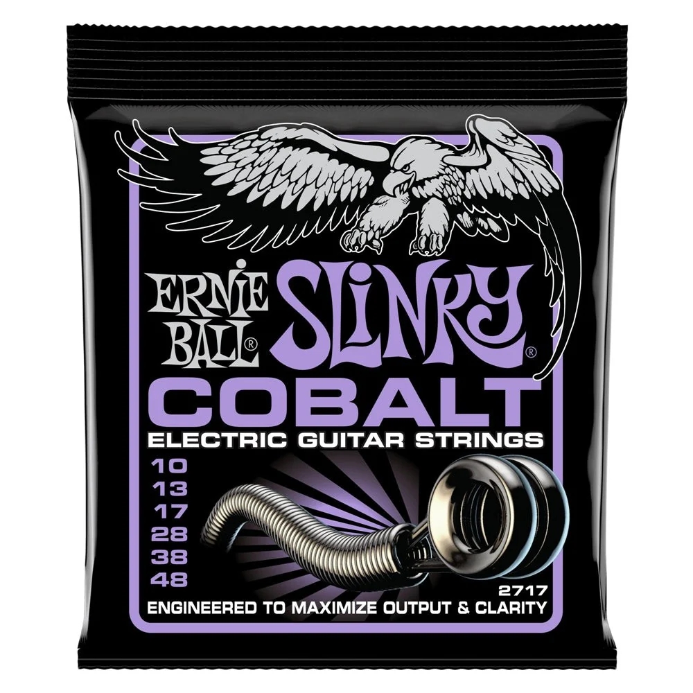 Ernie Ball - Ultra Slinky Cobalt Electric Guitar Strings - 10-48 Gauge  - P02717