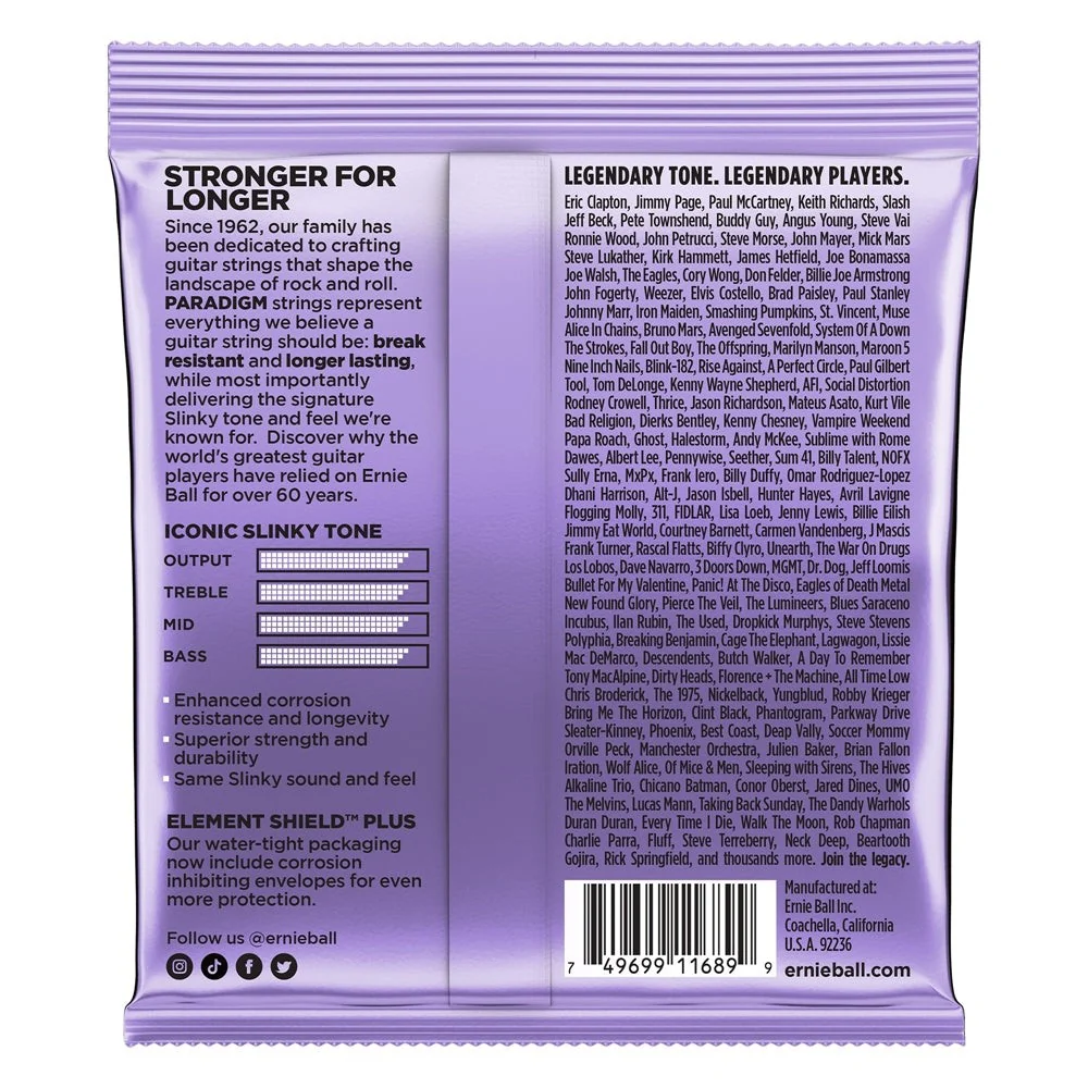 Ernie Ball - Ultra Slinky Paradigm Electric Guitar Strings - 10-48 Gauge - P02017 - Image 2