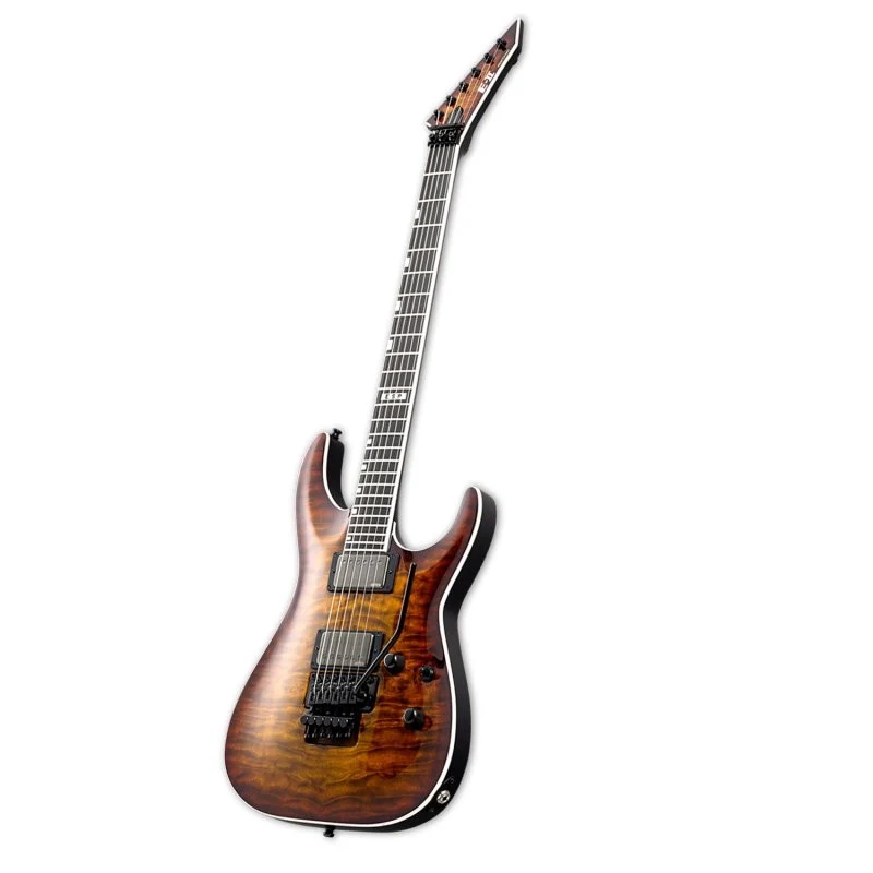ESP - E-II Horizon FR-II Electric Guitar - Tiger Eye Sunburst - EIIHORFRIITESB - Image 2