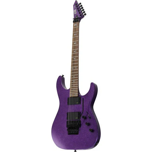 ESP - KH-602 Kirk Hammett Signature Series Electric Guitar - Purple Sparkle - LKH602PSP - Image 2