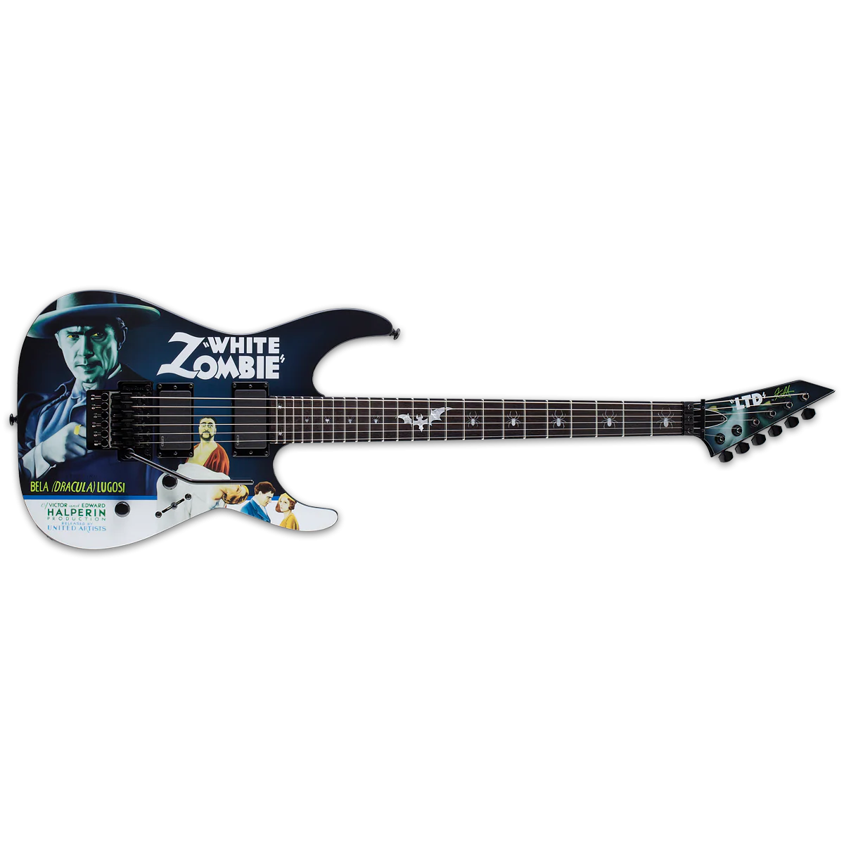 ESP - LTD Kirk Hammett White Zombie KWWZ