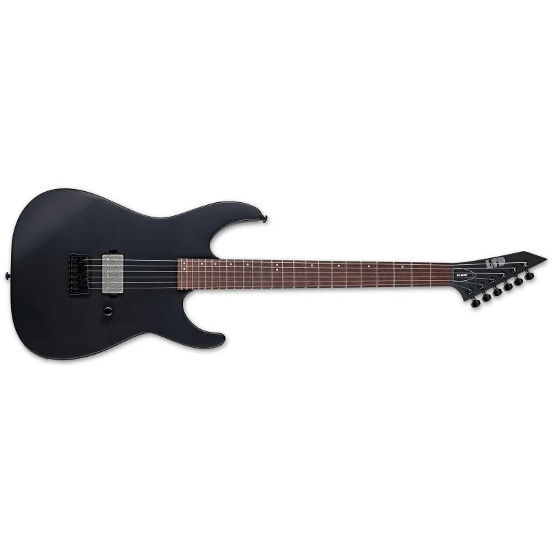 ESP - M-201HT Electric Guitar - Black Satin - LM201HTBLKS