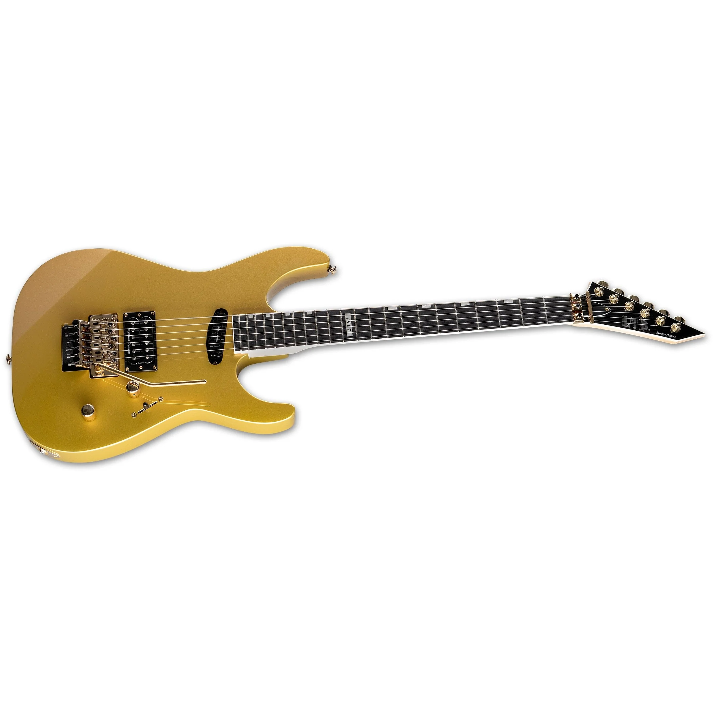 ESP - Mirage Deluxe '87 - Metallic Gold - LMIRAGEDX87MGO - Image 3