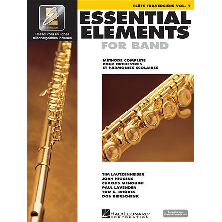Essential Elements for Band avec EEi Vol.1 (en Français) - Flûte Traversière