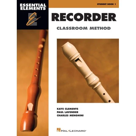 Essential Elements for Recorder Classroom Method - Student Book 1 - Book Only