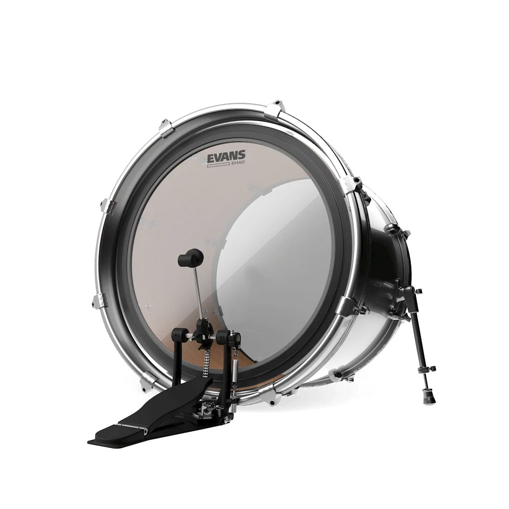 Evans - Emad System Pack - 20" Clear Bass Drumheads - Simple Ply EBP-20EMADSYS - Image 5