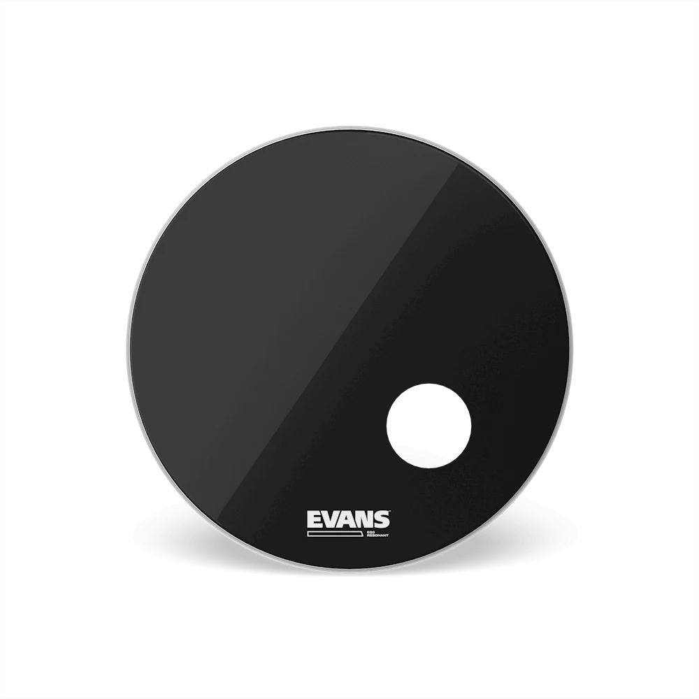 Evans - EQ3 Resonant Black Bass Drum Head 22”