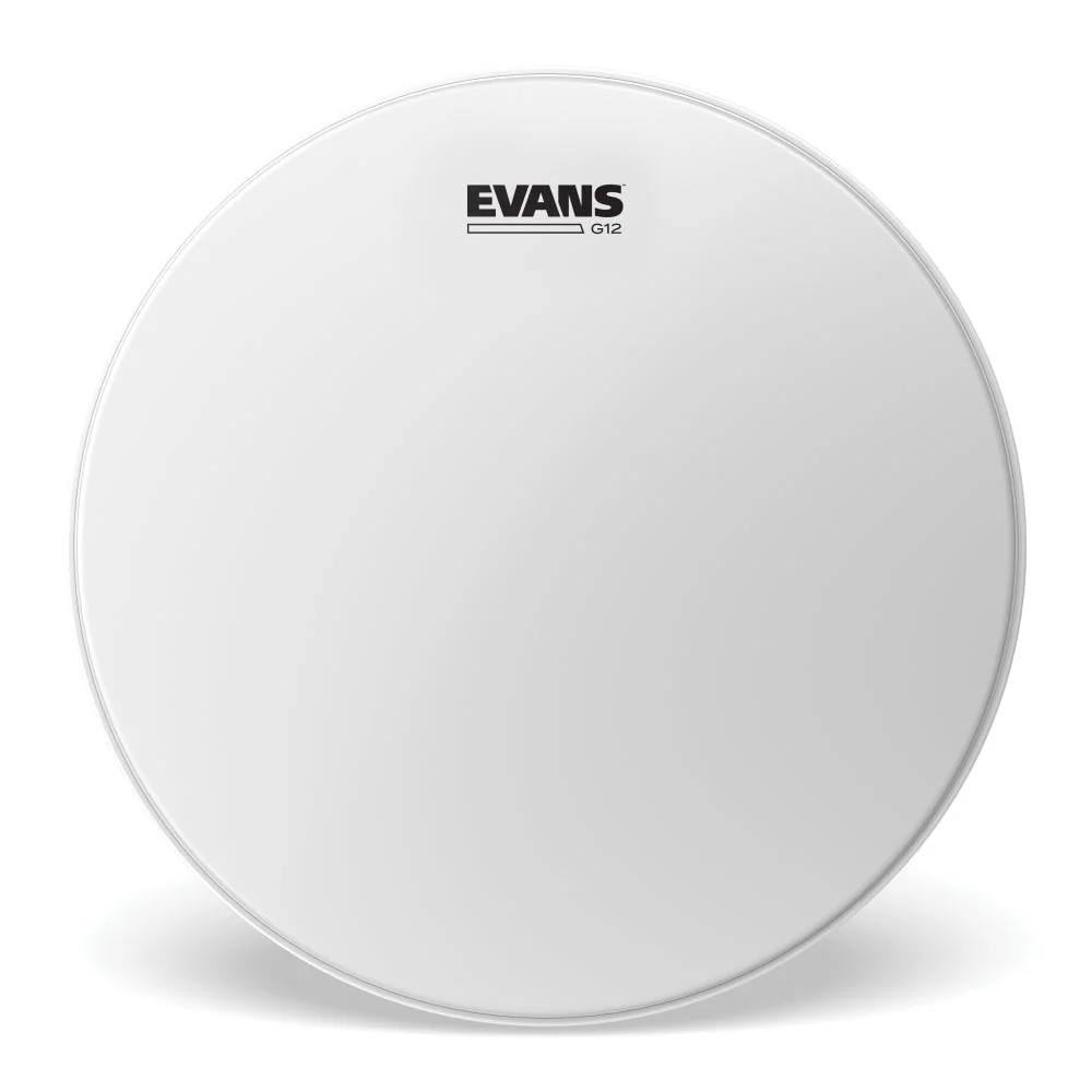 Evans - G12 Coated White Drum Head - 8 Inch