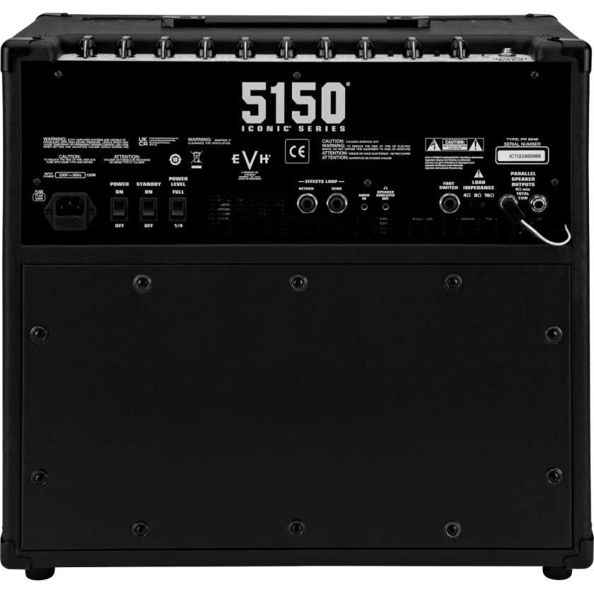 EVH - 5150® Iconic® Series 15W 1X10 Combo - Black - 120V 225-7300-010 - Image 2