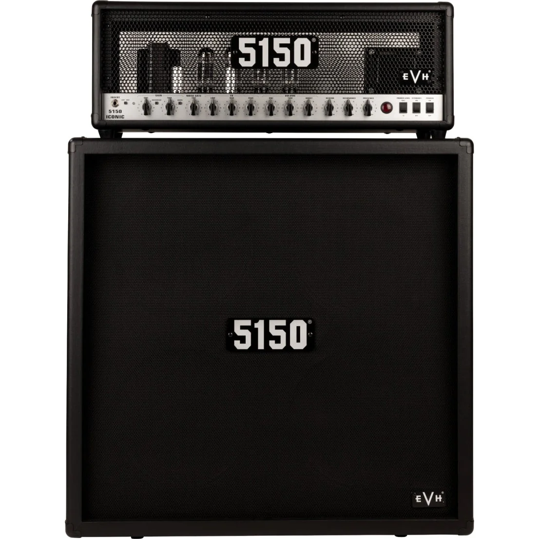 EVH - 5150® Iconic® Series 4X12 Cabinet 225-7500-010 - Black - Image 2