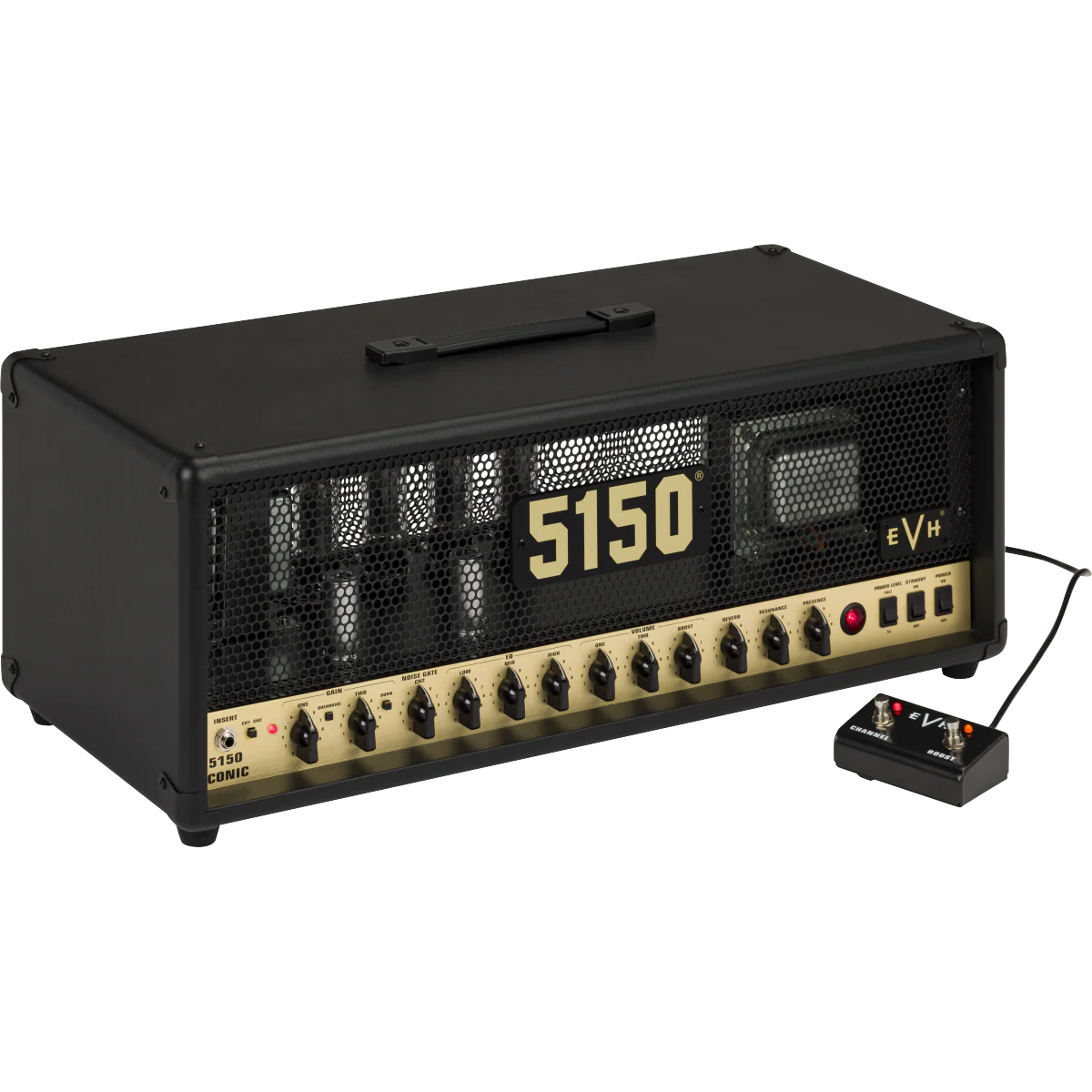 EVH - 5150® Iconic® Series 80W EL34 Head - Black - 225-8400-000 - Image 4