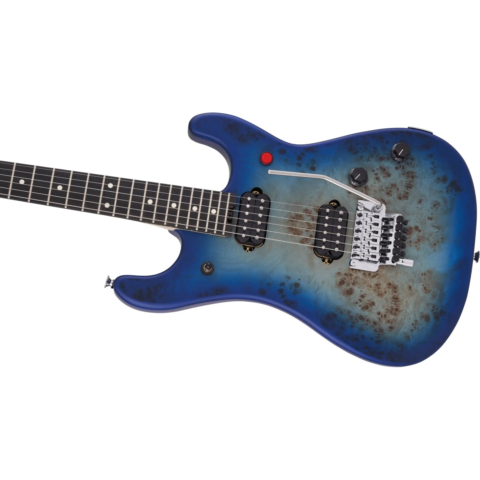 EVH - 5150® Series Deluxe Poplar Burl 510-8002-558 Aqua Burst - Image 4