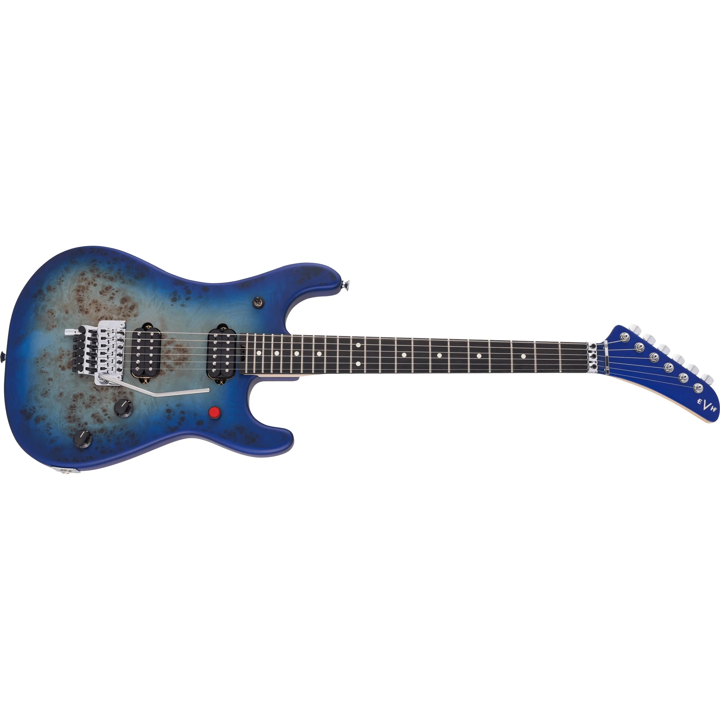 EVH - 5150® Series Deluxe Poplar Burl 510-8002-558 Aqua Burst - Image 5