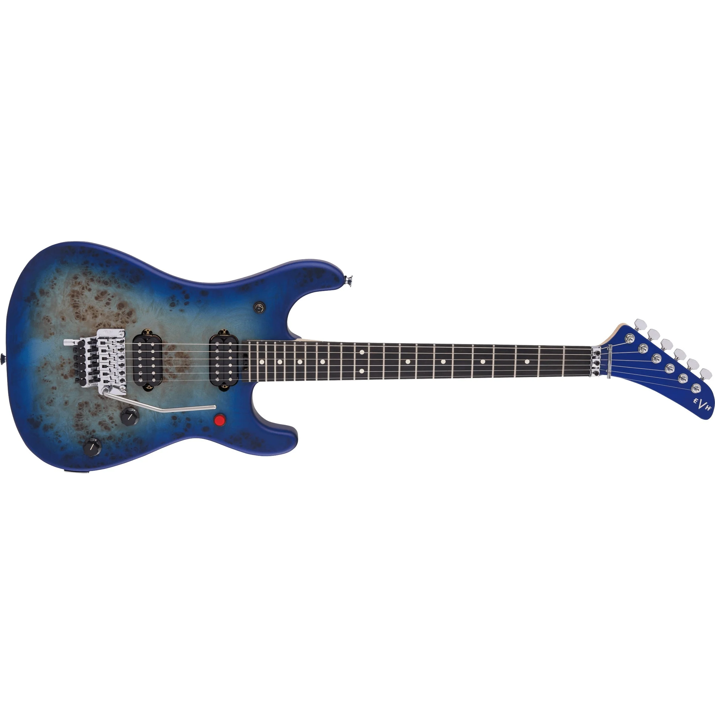 EVH - 5150® Series Deluxe Poplar Burl 510-8002-558 Aqua Burst - Image 6