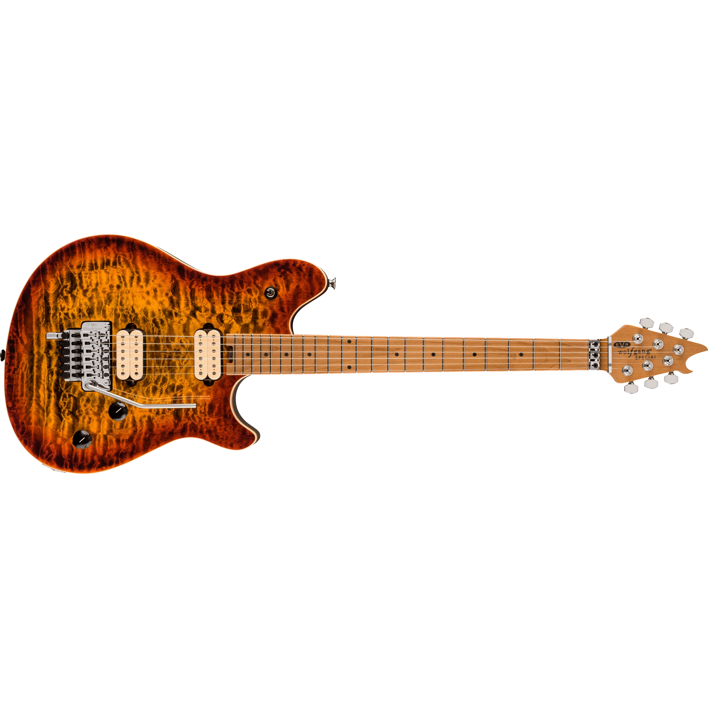 EVH - Wolfgang® Special QM - Baked Maple Fingerboard - Tiger Eye Glow - 510-7701-580