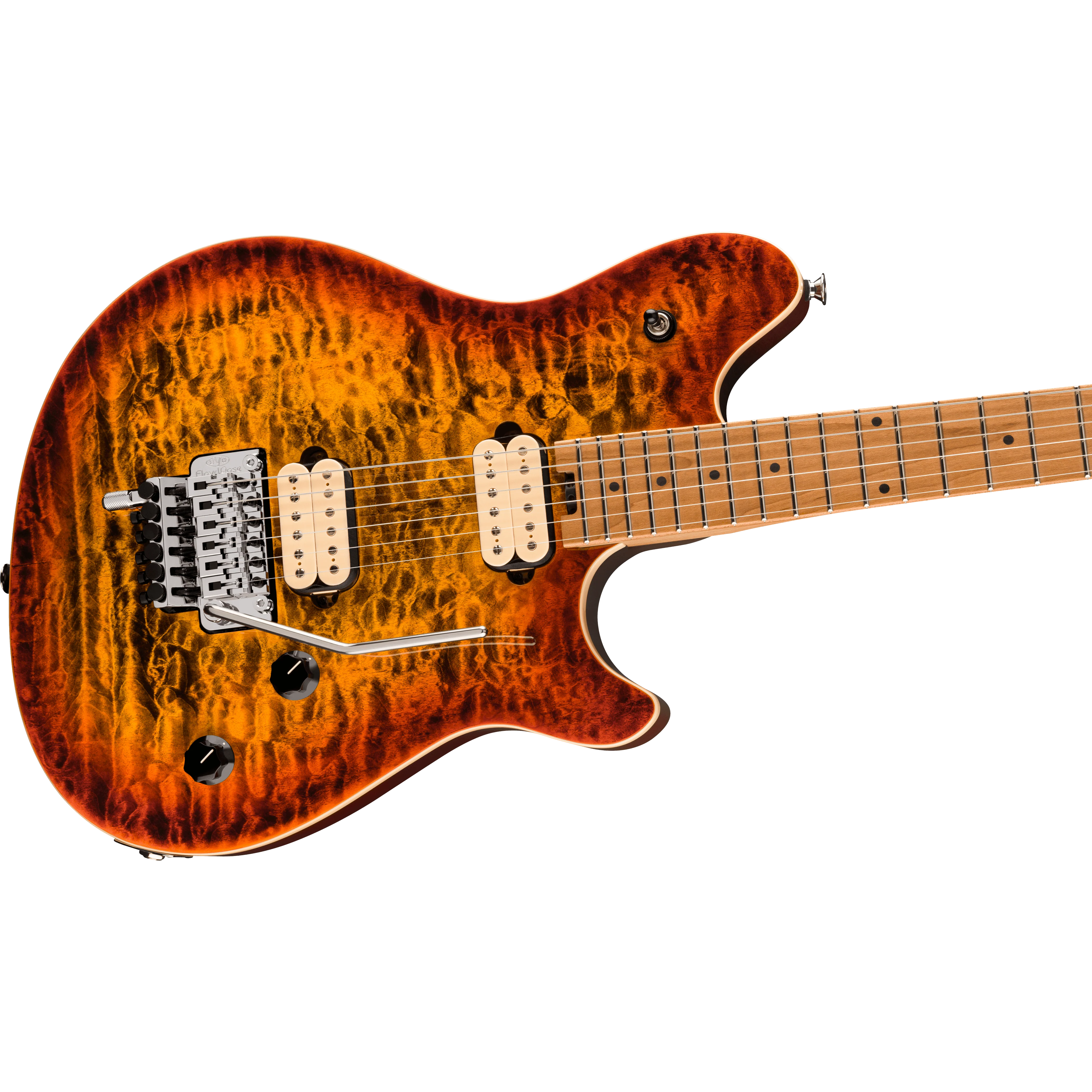 EVH - Wolfgang® Special QM - Baked Maple Fingerboard - Tiger Eye Glow - 510-7701-580 - Image 4