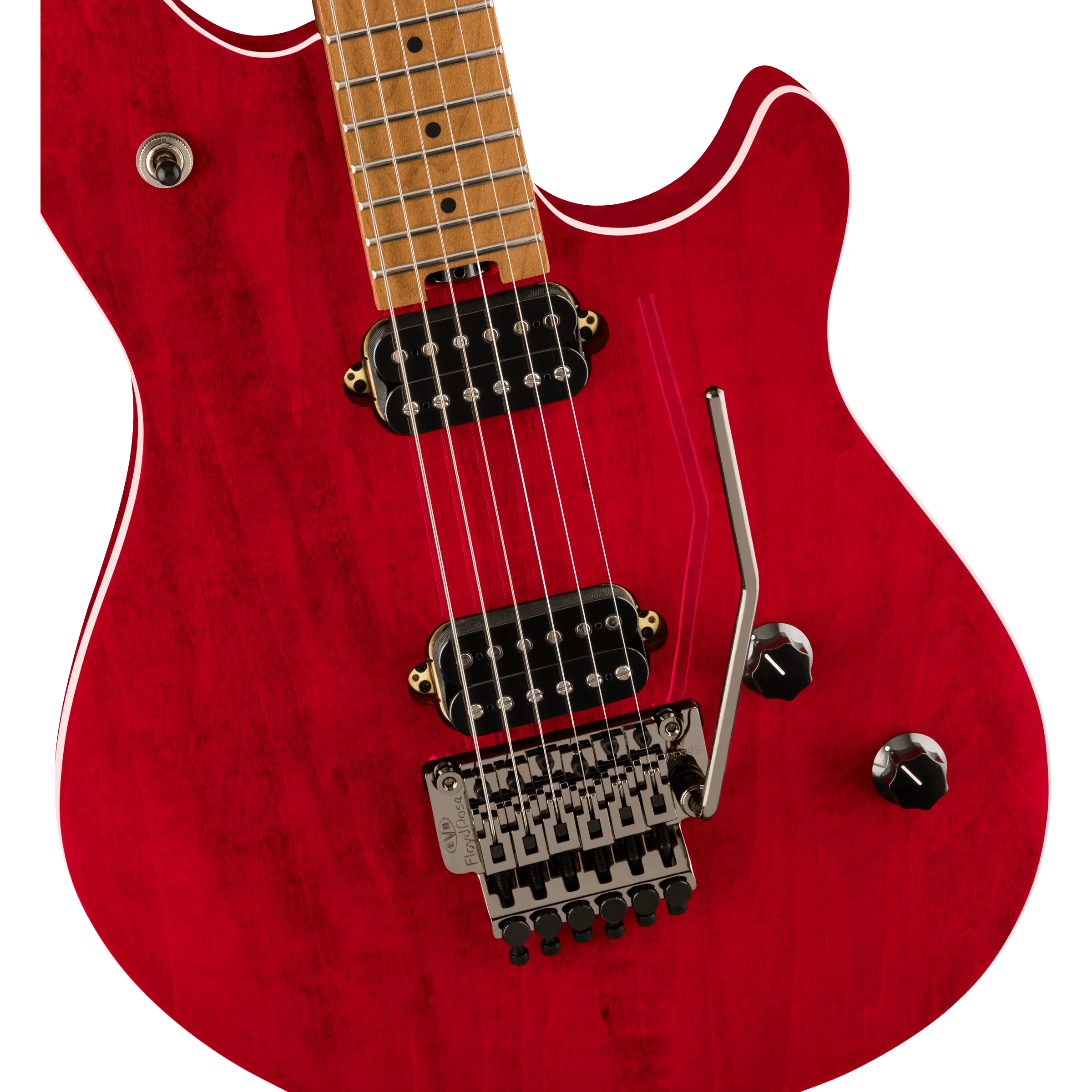 EVH - Wolfgang® WG Standard QM - Baked Maple Fingerboard - Wine Red - 510-7003-533 - Image 3