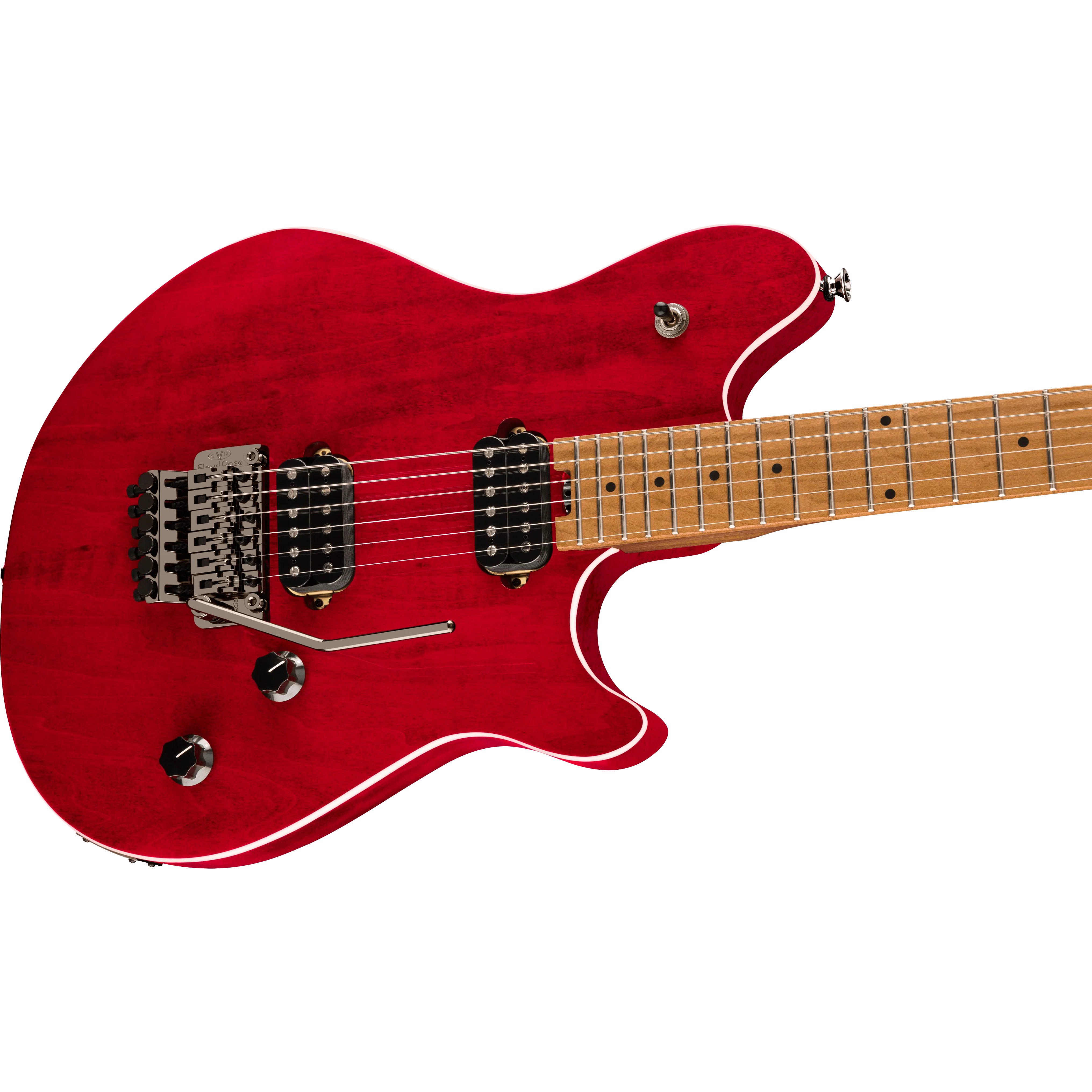 EVH - Wolfgang® WG Standard QM - Baked Maple Fingerboard - Wine Red - 510-7003-533 - Image 4
